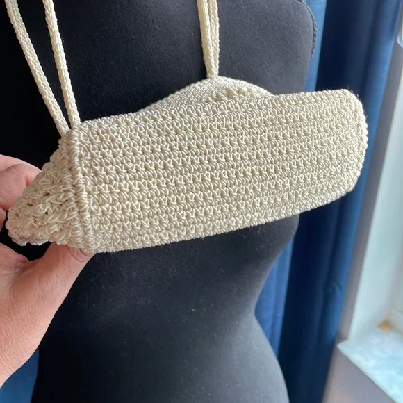 Liz Claiborne Mini Crochet Shoulder Bag NWOT - Picture 5 of 5